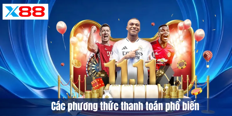 Các phương thức thanh toán phổ biến